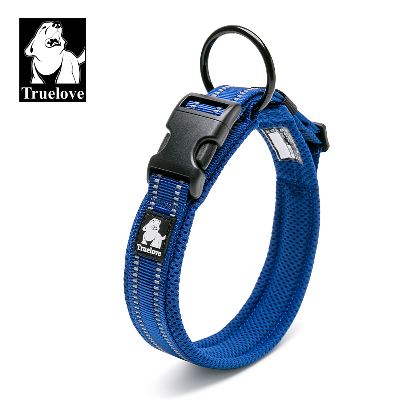 Truelove Lightweight Training Pet Collar with Adjustable Buckle Reflective Dog Tactical Collar (TLC5011)