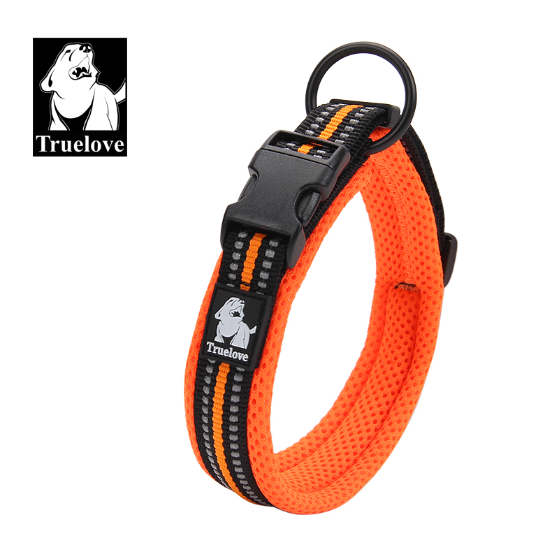 Truelove Lightweight Training Pet Collar with Adjustable Buckle Reflective Dog Tactical Collar (TLC5011)