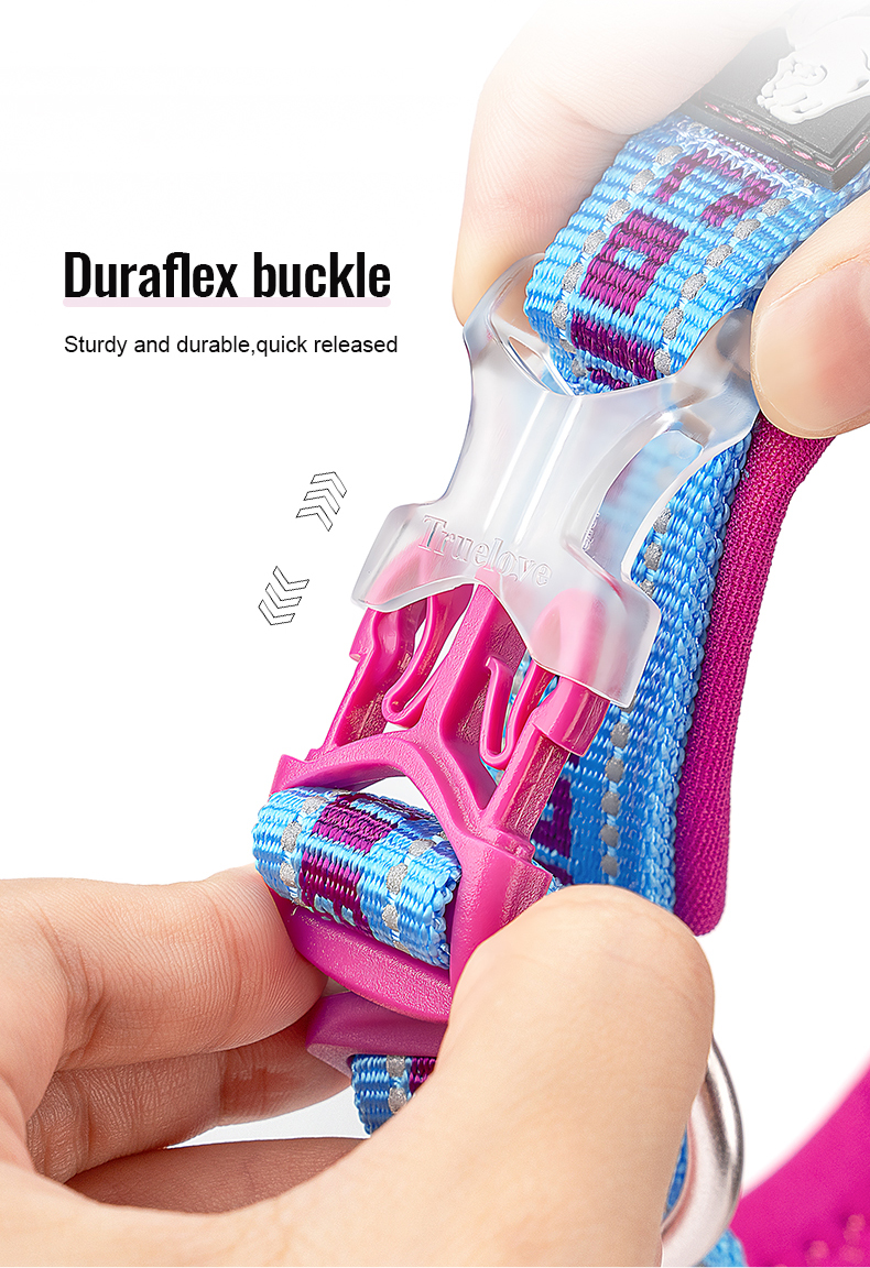 Truelove Reflective Padded Pet Collar for Safety and Comfort (TLC50121)