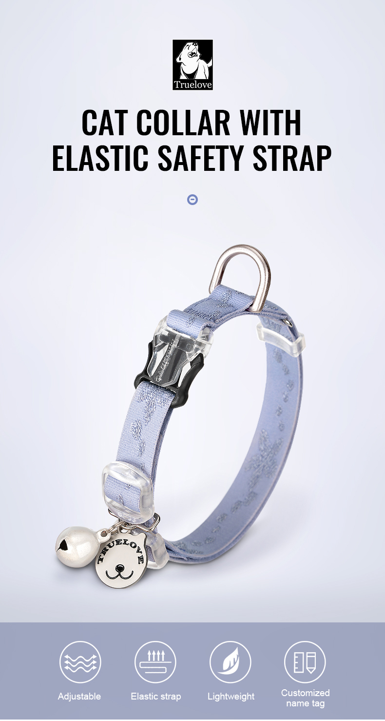 Truelove Comfort Fit Lightweight and Durable Cat Collar (TLC5313)