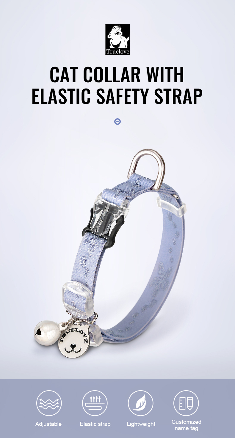 Truelove Comfort Fit Lightweight and Durable Cat Collar (TLC5313)