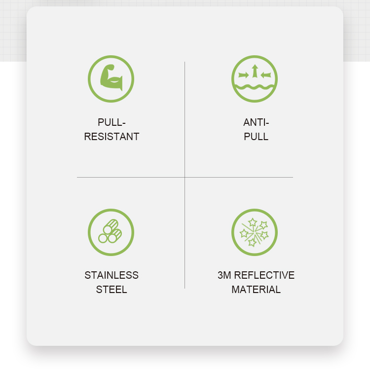 Truelove P-chain Reflective Safety Collar for Your Beloved Pet (TLC5375)