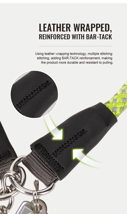 Truelove P-chain Reflective Safety Collar for Your Beloved Pet (TLC5375)