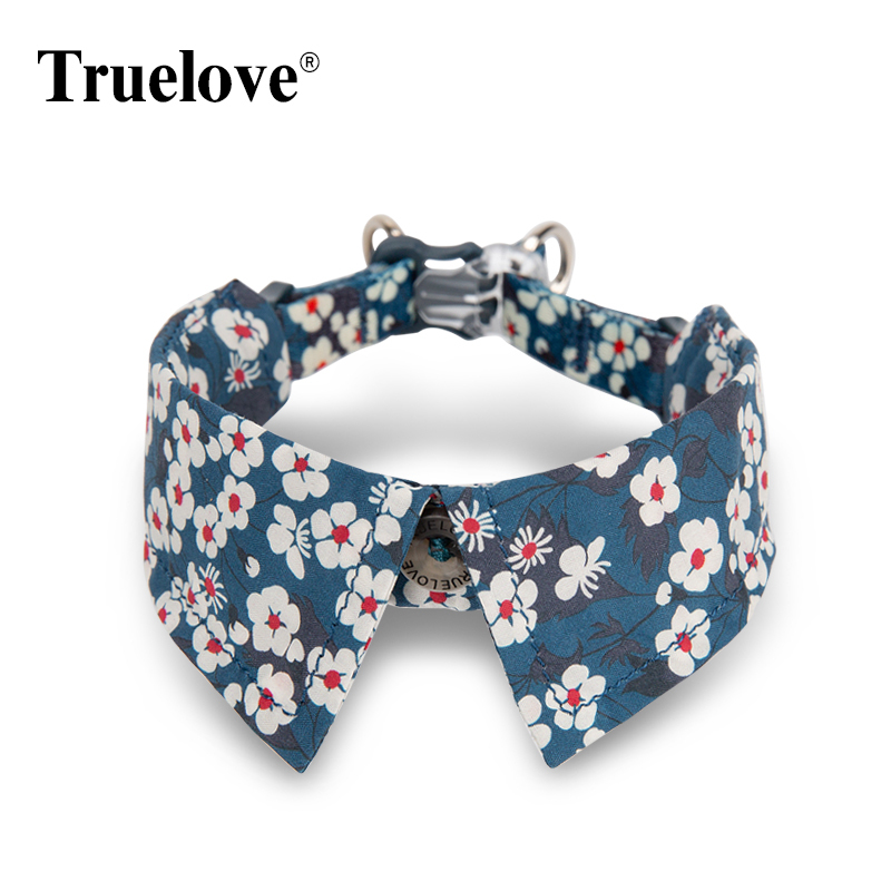 Truelove Floral Fashion 100% Cotton Cat Collar (TLC5411)