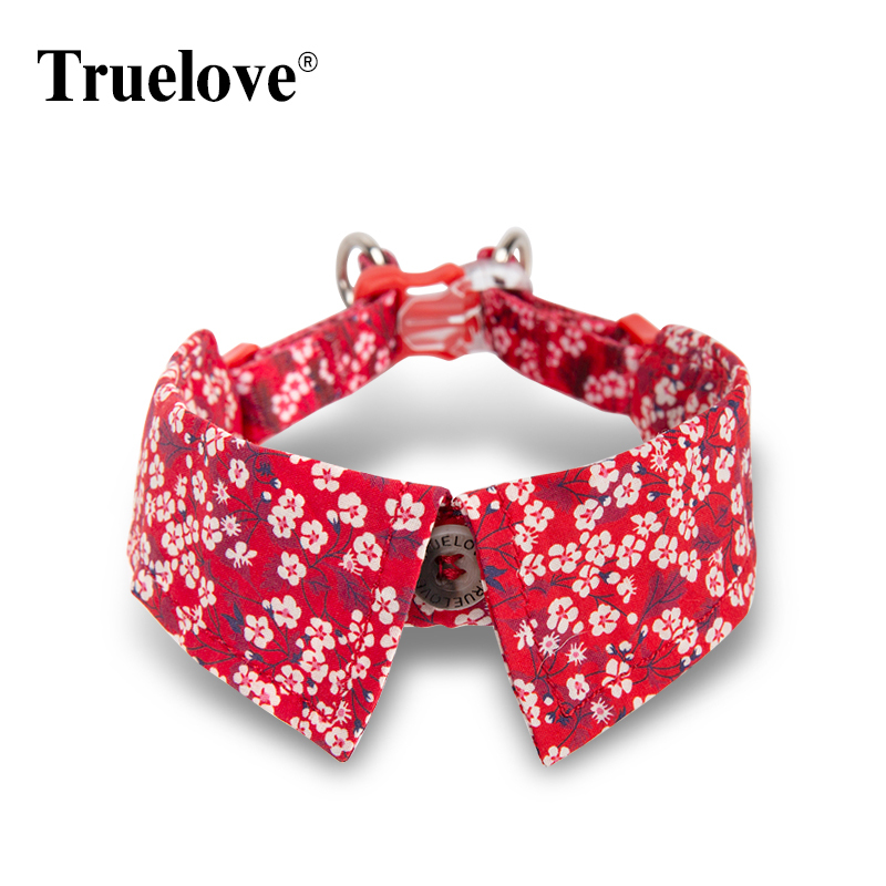 Truelove Floral Fashion 100% Cotton Cat Collar (TLC5411)