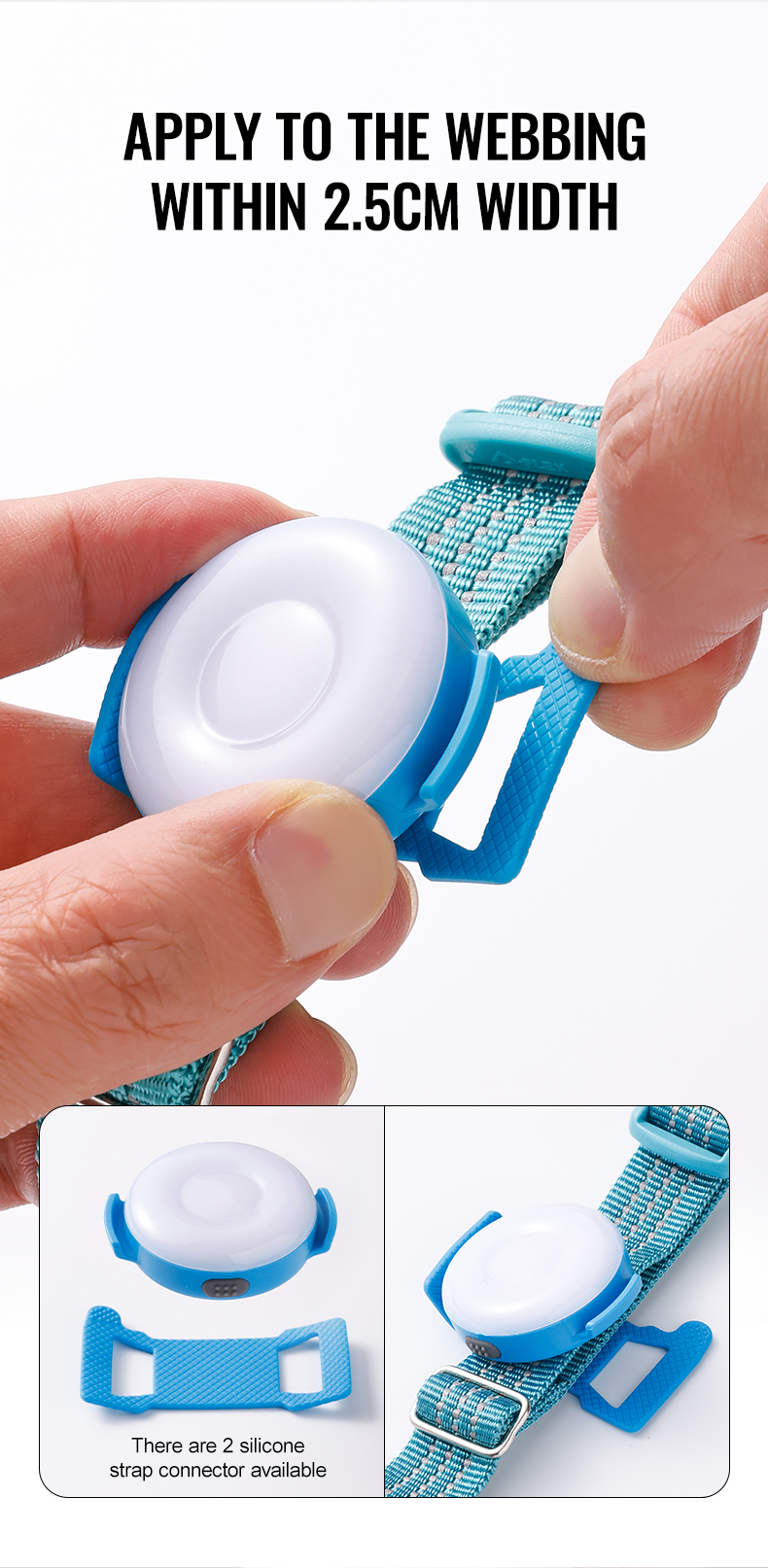 Truelove Outdoor Convenient Charge Waterproof Design Versatile Flash Modes LED Light (TLD19103)