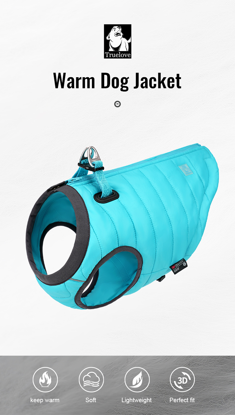 Truelove Warm and Durable Pet Winter Coat with Thinsulate Insulation (TLG2171)