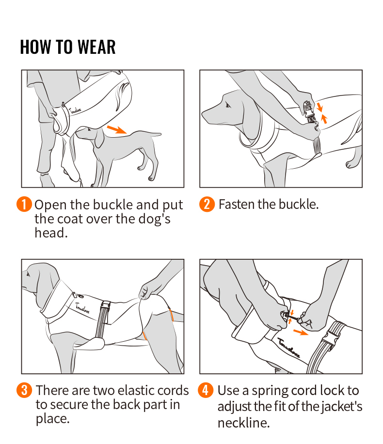 Truelove Premium Waterproof and Windproof Outdoor Dog Jacket (TLG2471)