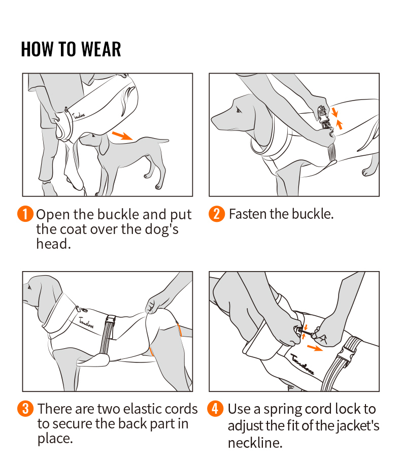 Truelove Premium Waterproof and Windproof Outdoor Dog Jacket (TLG2471)