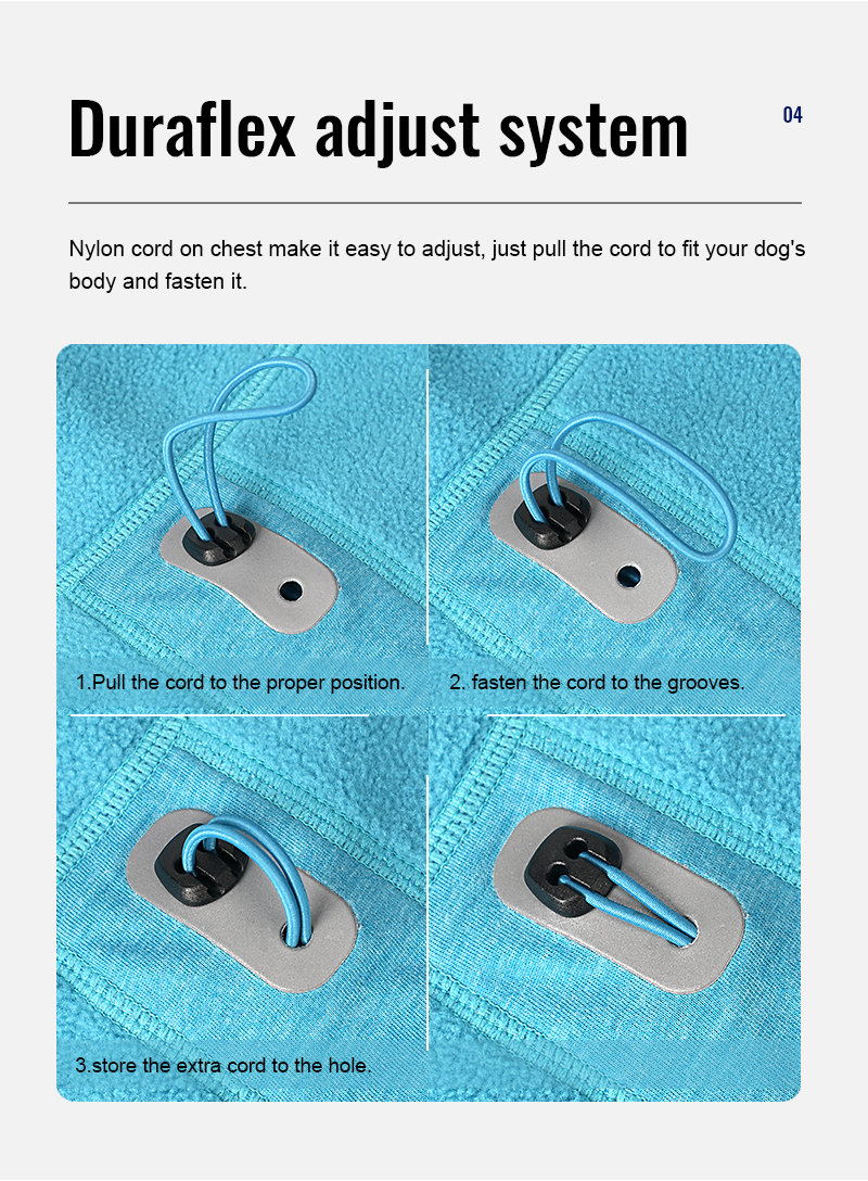 Truelove Hygienic Warmth Anti-Bacterial and Adjustable Pet Jacket (TLG2522)