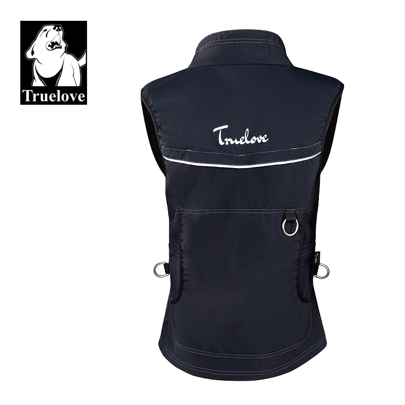 Truelove Fashionable Waterproof Protective Reflective Cloth Multi-Pockets Pet Dog Trainer Handler Vest (TLG2751)