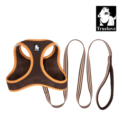 Truelove Nylon Solid Color Dog Harness Vest for Training Puppy Walking