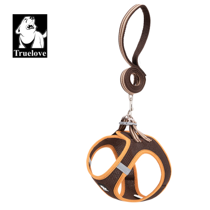 Truelove Nylon Solid Color Dog Harness Vest for Training Puppy Walking