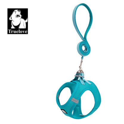 Truelove Nylon Solid Color Dog Harness Vest for Training Puppy Walking