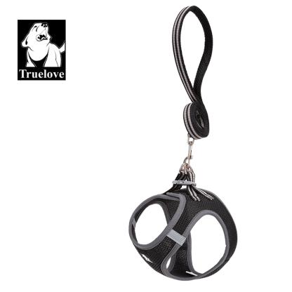 Truelove Nylon Solid Color Dog Harness Vest for Training Puppy Walking