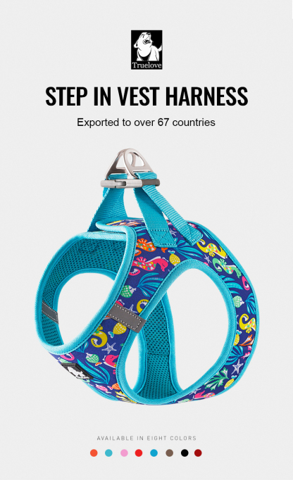 Truelove Easy Fit Quick-Release Pet Harness with Dual D-Rings