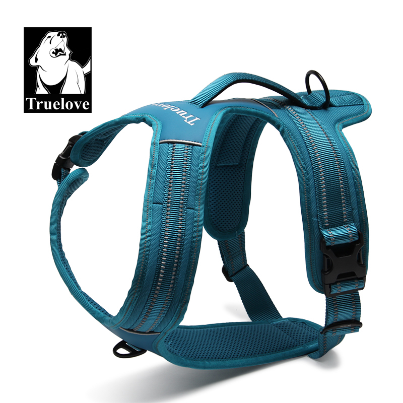 Truelove Soft Padded Handle Reflective Dog Harness