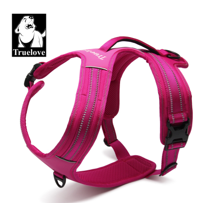 Truelove Soft Padded Handle Reflective Dog Harness