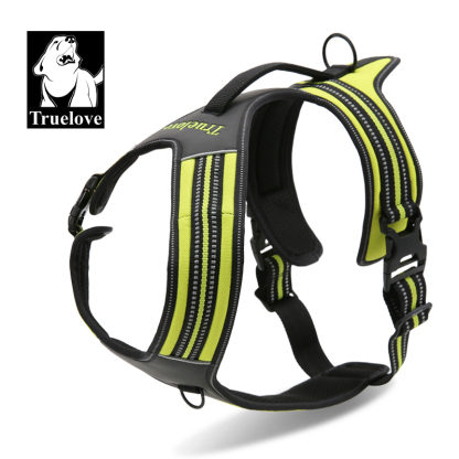 Truelove Soft Padded Handle Reflective Dog Harness
