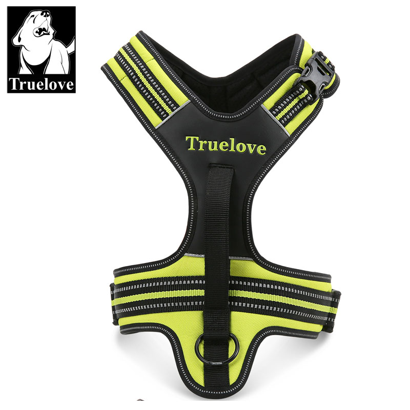 Truelove Soft Padded Handle Reflective Dog Harness