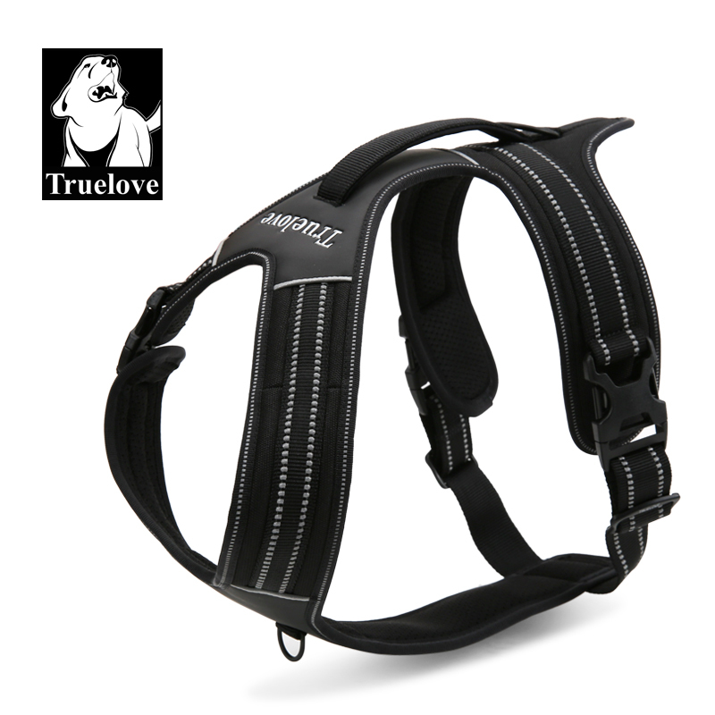 Truelove Soft Padded Handle Reflective Dog Harness
