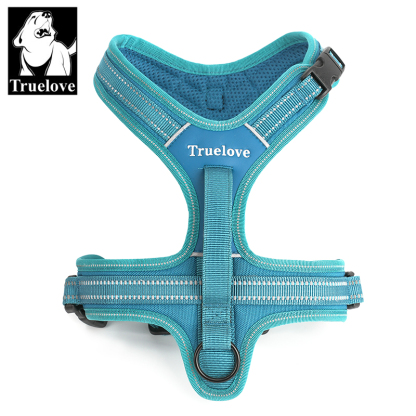 Truelove Soft Padded Handle Reflective Dog Harness