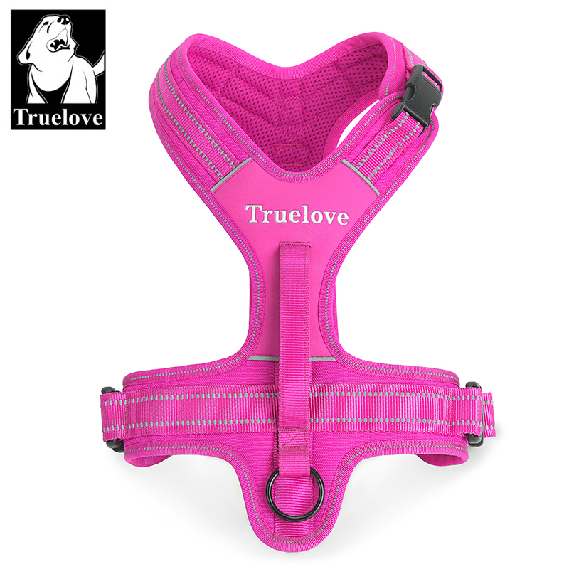 Truelove Soft Padded Handle Reflective Dog Harness
