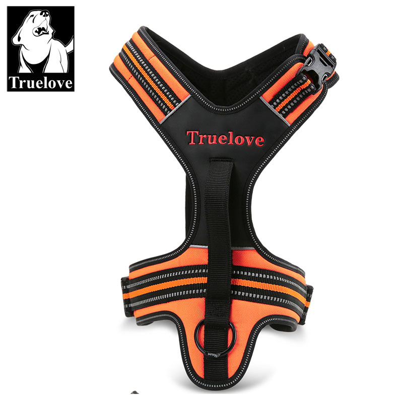 Truelove Soft Padded Handle Reflective Dog Harness