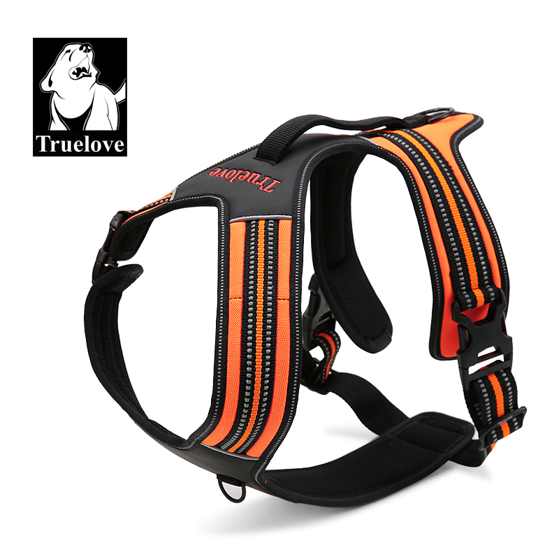 Truelove Soft Padded Handle Reflective Dog Harness