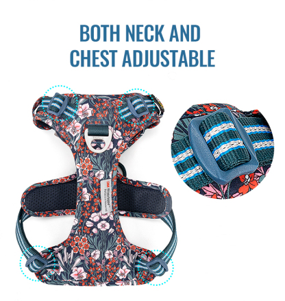 Truelove Easy On/Off Harness with Front and Back Leash Attachments (TLH5656)