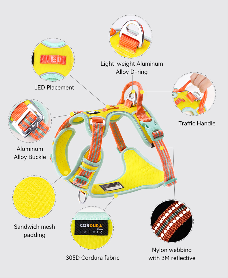 Truelove VividFit No Pull Pet Harness (TLH5657)