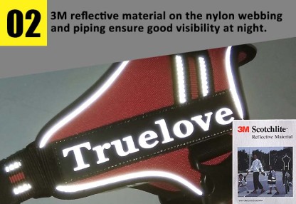 Truelove Outdoor Adventure Big Dog Harness