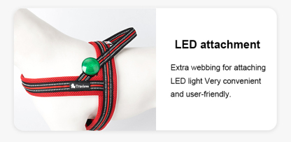 Truelove Mesh Padded Soft Breathable Dog Harness (TLH5811)