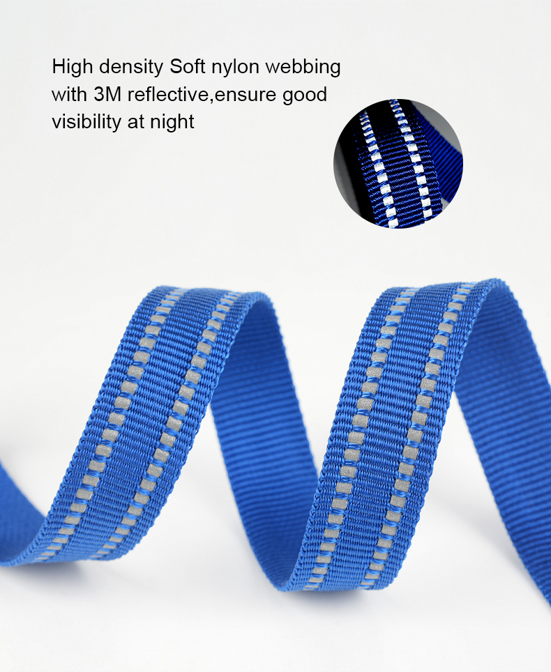 Truelove Adjustable Durable Harness with Reflective Webbing Soft Padded Harness