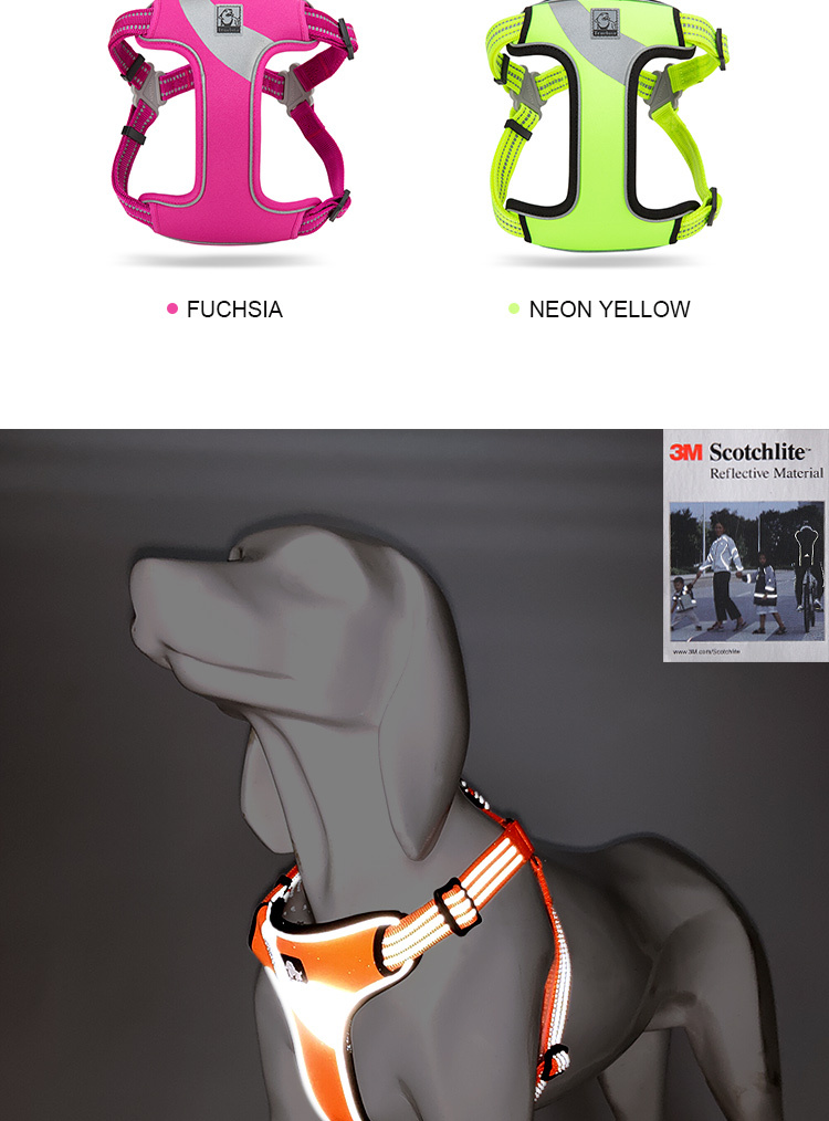Truelove Escape-proof Reflective Tactic Dog Harness (TLH5991)