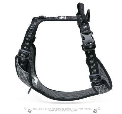 Truelove Reflective Breathable Adjustable Dog Harness