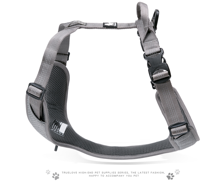 Truelove Reflective Breathable Adjustable Dog Harness