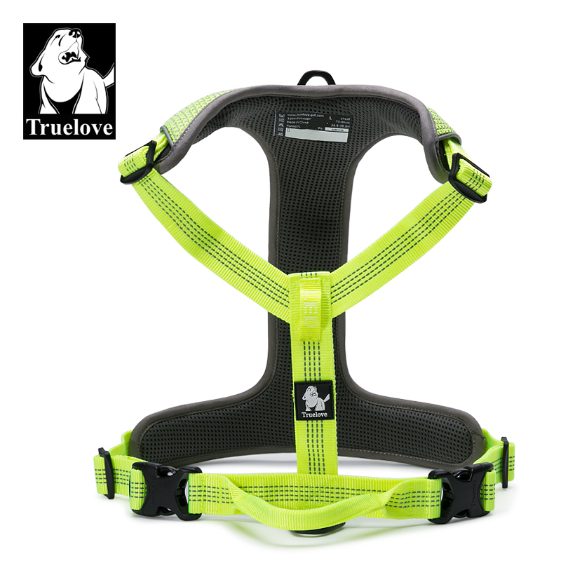 Truelove Reflective Breathable Adjustable Dog Harness