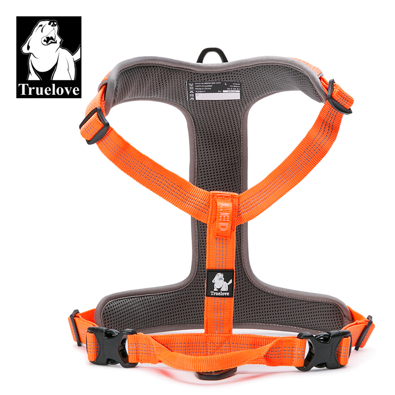 Truelove Reflective Breathable Adjustable Dog Harness