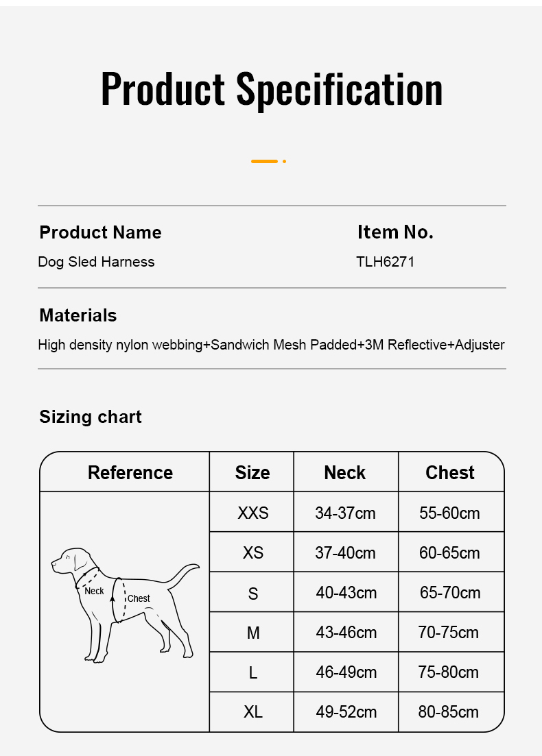 Truelove Durable and Soft Harness for Enhanced Pet Comfort Breathable Padding (TLH6271)