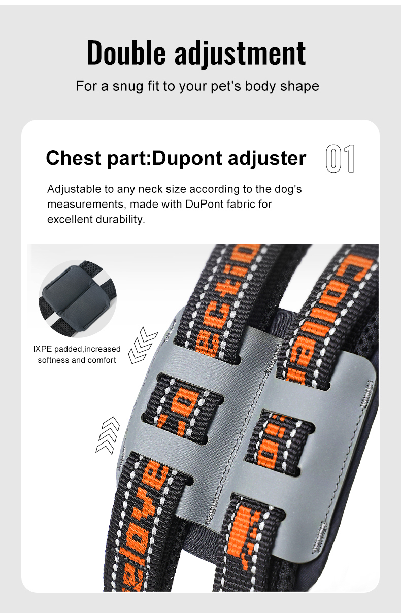 Truelove Durable and Soft Harness for Enhanced Pet Comfort Breathable Padding (TLH6271)