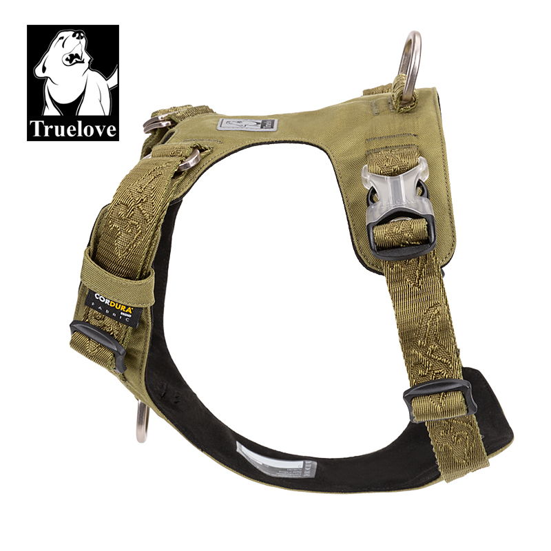 Truelove Cordura Fabric Soft Durable Tactical Dog Harness