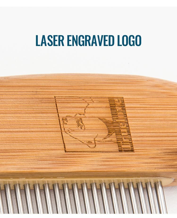 Truelove FurPerfection: Bamboo Crafted Brush with Ergonomic Comfort Handle (TLK22131)