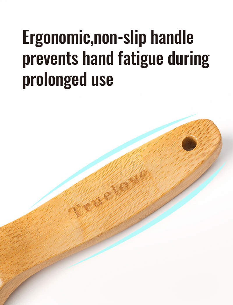 Truelove Professional Bamboo Pet Nail Clipper for Cats Dogs Eco-Friendly Stainless Steel (TLK28131)