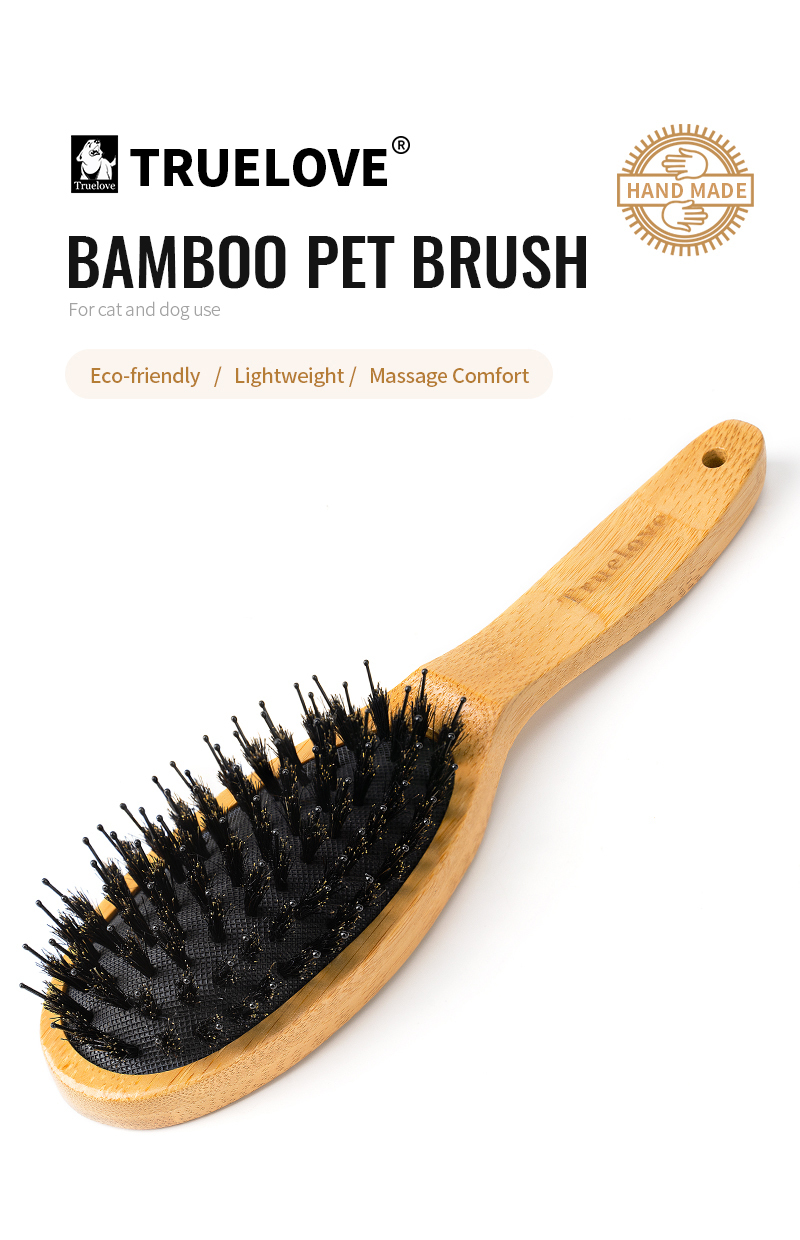 Truelove Professional Bamboo Pet Nail Clipper for Cats Dogs Eco-Friendly Stainless Steel (TLK28131)