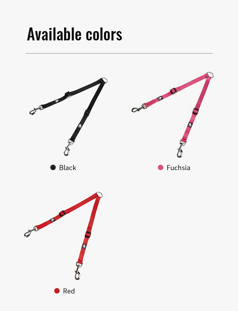 Truelove Nylon Dual Dog Leash Coupler (TLL2372)