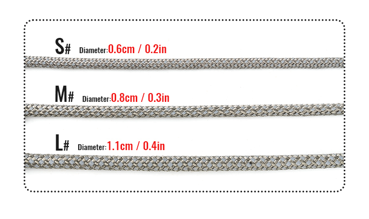 Truelove Nylon Rope Dog Leash with 3M Reflective (TLL2571)