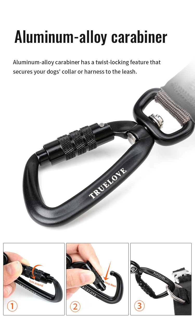 Truelove Nylon Rope Dog Leash with 3M Reflective (TLL2571)
