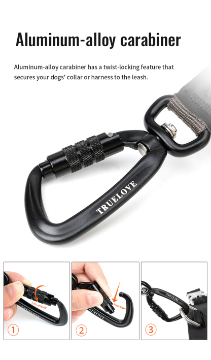 Truelove Nylon Rope Dog Leash with 3M Reflective (TLL2571)