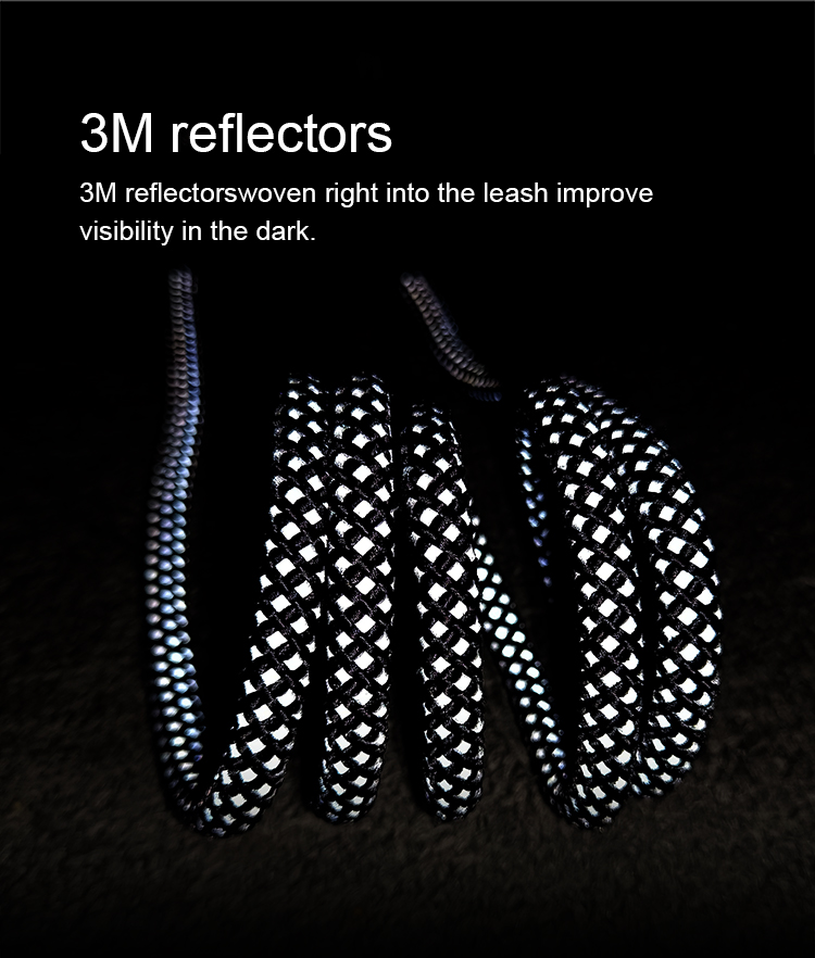 Truelove Nylon Rope Dog Leash with 3M Reflective (TLL2571)